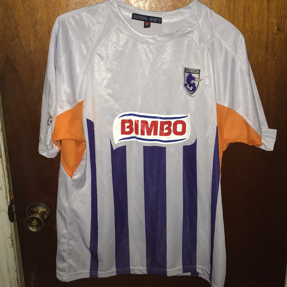 Saprissa Sports soccer shirt large